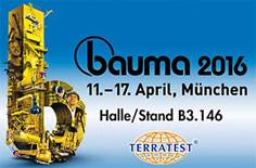TERRATEST Bauma 2016