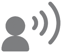 Voive navigation symbol